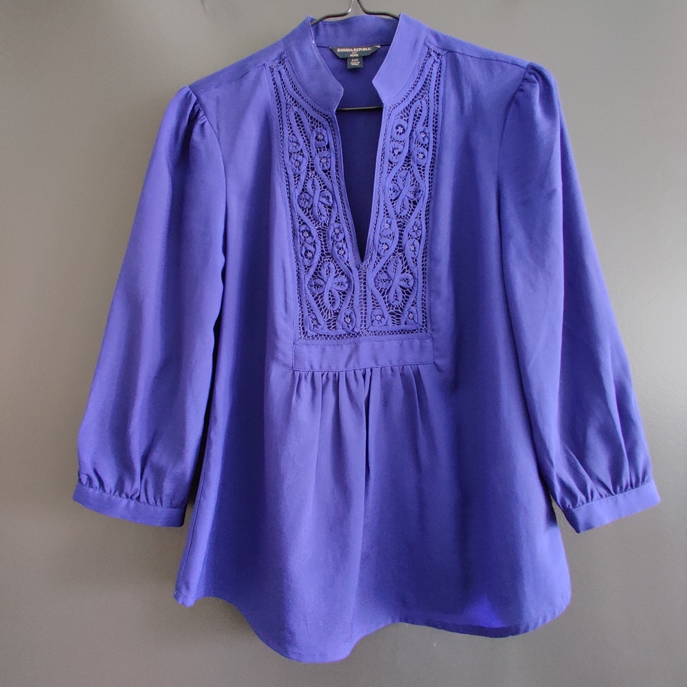 Banana Republic Blue Blouse
